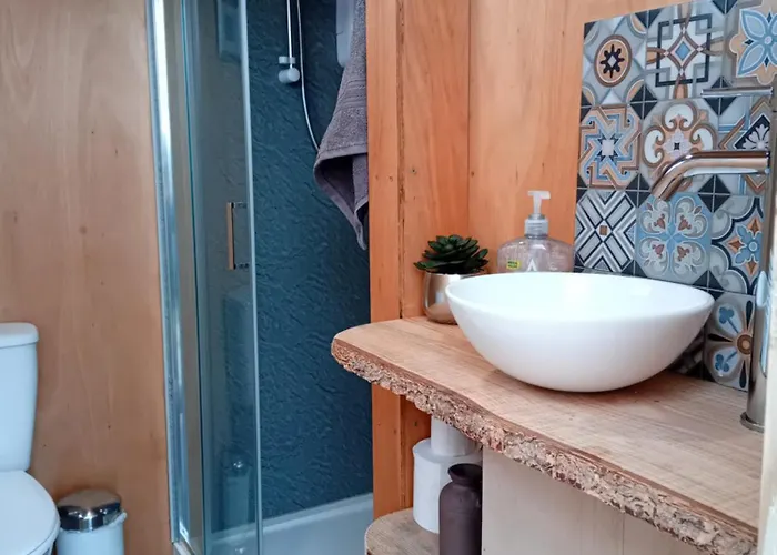 Campingplatz Sunny Mount Glamping Pod Long Marton